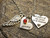 Memorial Custom Heart Necklace (Choose you Charms and Engrave)