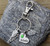 Memorial Custom Heart Key Chain (893)