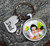 "Dad" Photo Key Chain (choose your charm)