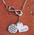 Memorial Infinity Necklace with Engraved Heart Memorial Infinity Necklace with Engraved Heart