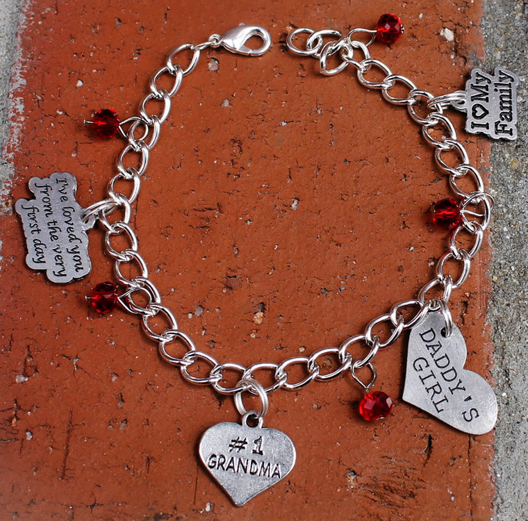 Signature Charm Bracelet (Choose Your Charms) - Finders Keepers Creations