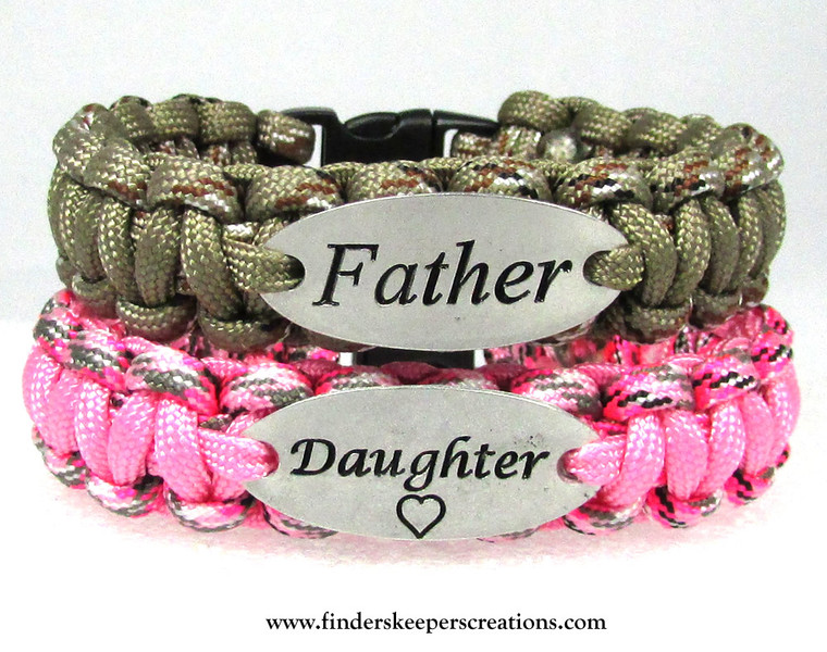 father daughter charm bracelet