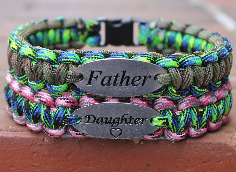 father daughter charm bracelet