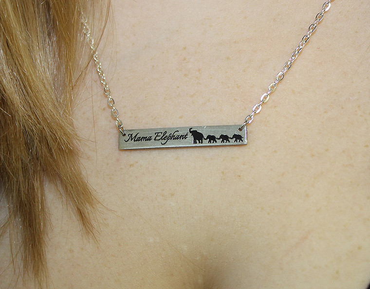 Mama Elephant Necklace