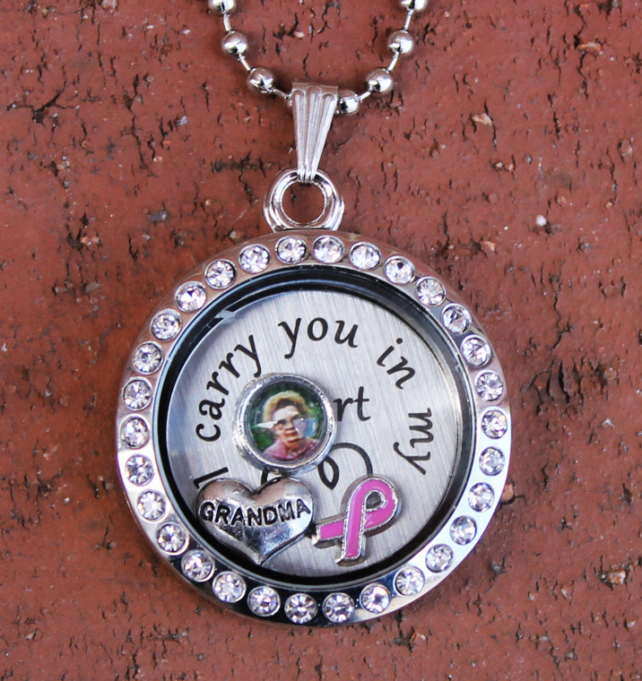 Round Floating Charm Locket - Finders Keepers Creations