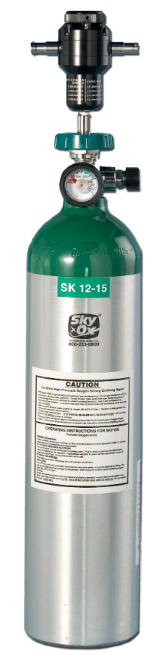 Botella de oxígeno para avión - SK12-6-CV - Skyox