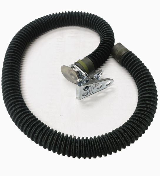 Mask to Regulator Oxygen Hose with Connector and Clip Assembly