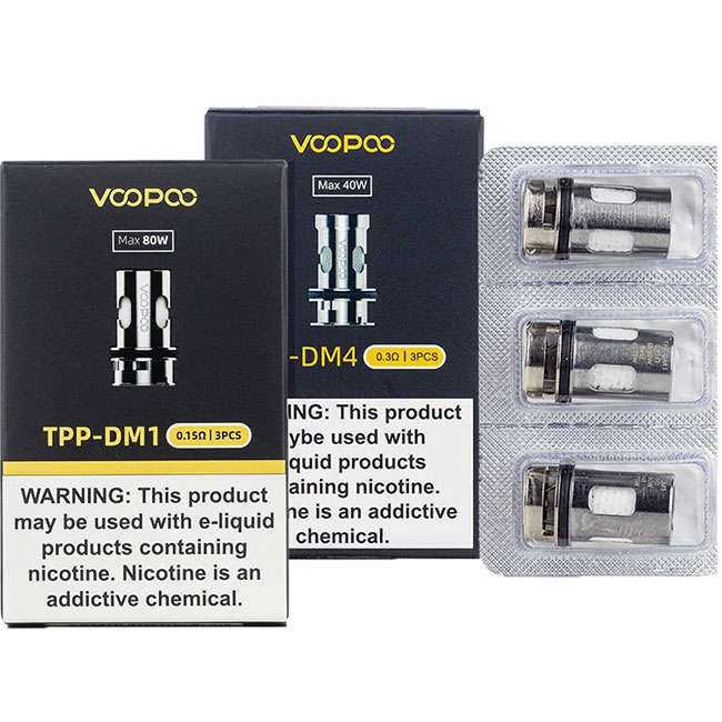 voopoo drag 3 replacement parts VOOPOO TPP Coils | Drag 3 & X Plus Replacement Coils