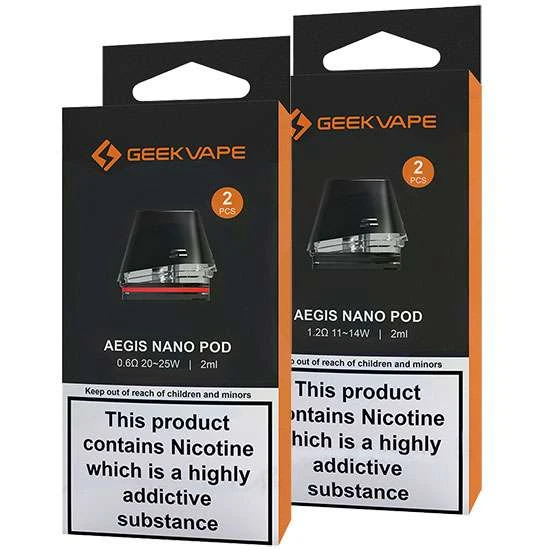 geekvape aegis one replacement pod NANO Pods Option:Apple Peach Kit wave15 Geek Bar Pulse Vape