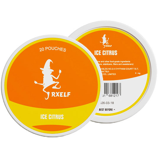Ice Citrus Nicotine Pouches | Tobacco-Free | Central Vapors