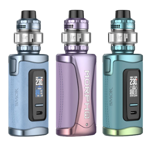 smok morph 3 vape kit SMOK Morph 3 Kit 230W Power & Leak-Proof T-Air Tank at Central Vapors