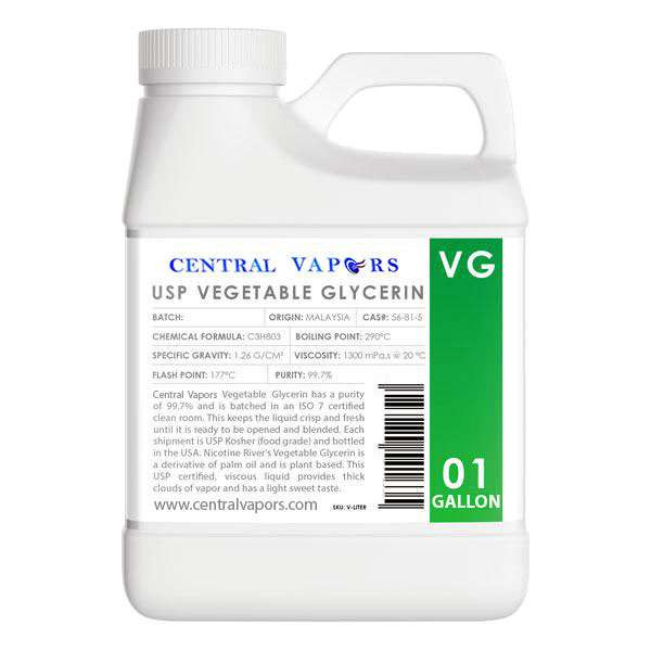 electronic cigarette vegetable glycerin PG/VG Vegetable Glycerin | USP Grade VG for Ejuice