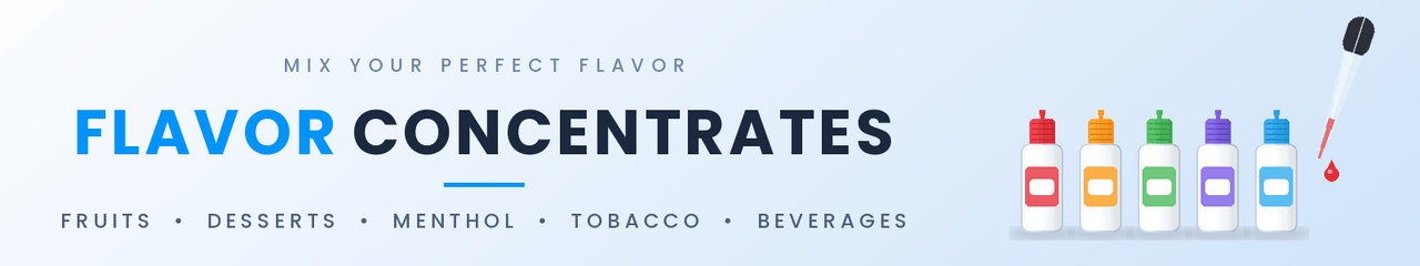 DIY E Juice Flavor Concentrates