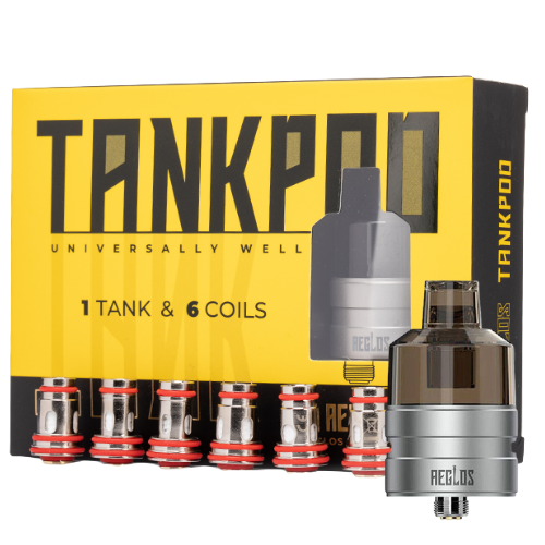 Tank Pod Kit with 6 Coils