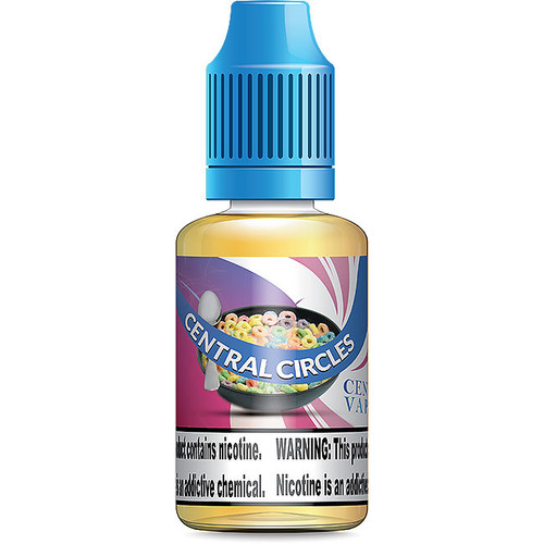Central Circles Cereal E Juice Flavor