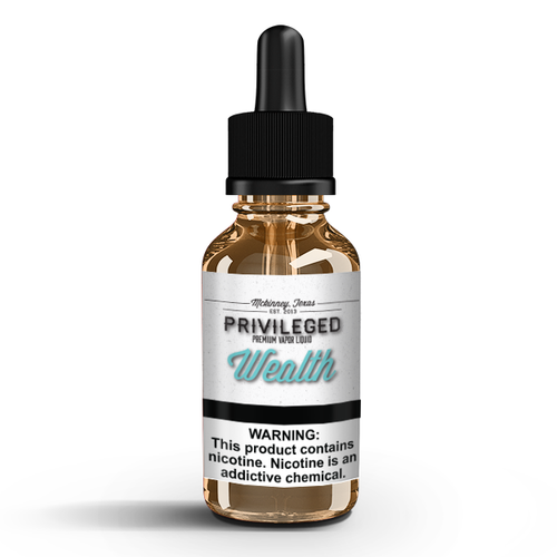 Wealth E Juice 30ml - Privileged Premium 30ml Eliquid