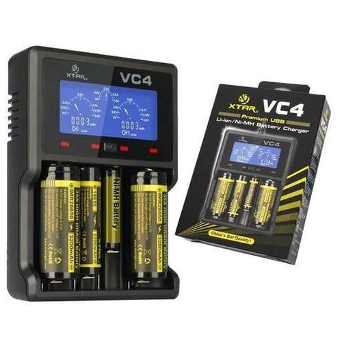 XTAR VC4 Li-ion/Ni-MH Battery Charger