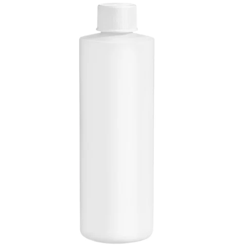 Natural LDPE Cylinder Bottle with child-resistant cap