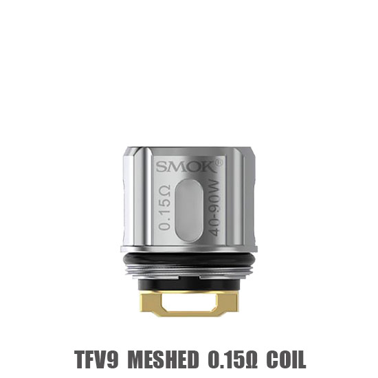 SMOK TFV9 Replacement Coils - 0.15ohm Meshed Coil, Single