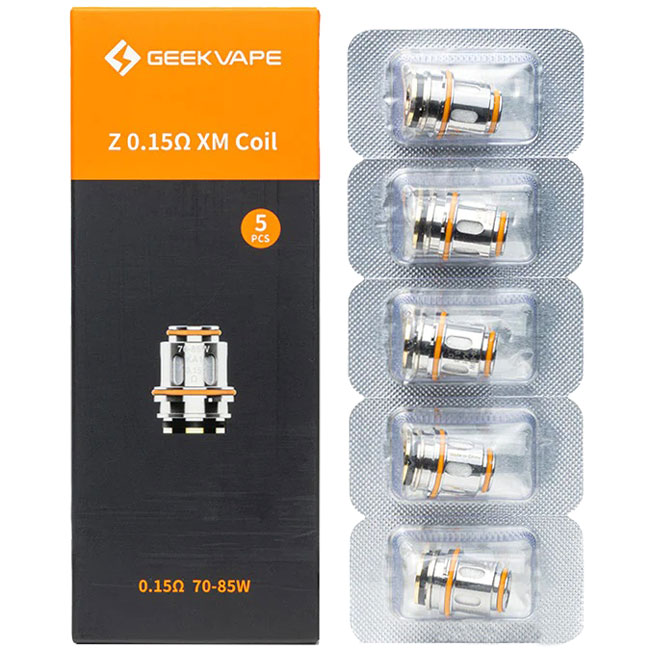 GeekVape Zeus Z Series Coils - 5 Pack, 0.15ohm Z XM Coils