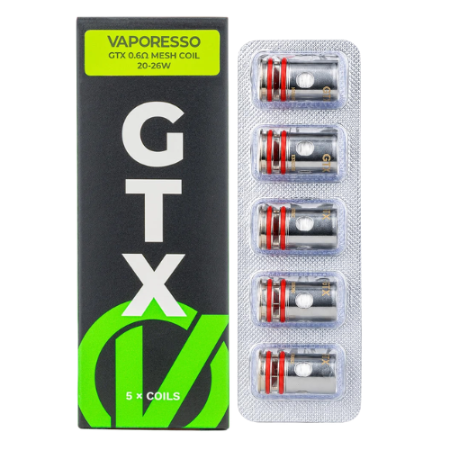 Vaporesso GTX Replacement Coils - 0.6ohm GTX Mesh Coil