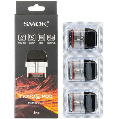 smok pod replacement NOVO 5 Pods E-cigarette/Vaporizer style:Disposable Geekvape Zeus Replacement glass NO SHIP: OR