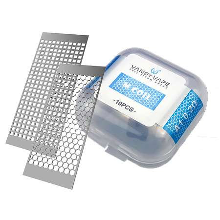 vape coils for all devices VANDY M Mesh Sheet (10 Pack) Puff Count:35000+ Best Wattage For Vaping NO SHIP: DENVER