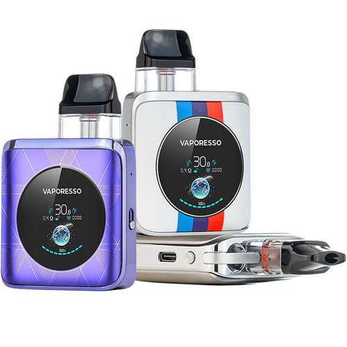 vaporesso xros 4 nano pods Pod System - 1350mAh Vuse Ultra device kit geek bar nicotine free Select Flavor ::Kiwi Pineapple