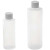 Cylinder Round Natural HDPE Plastic Bottle