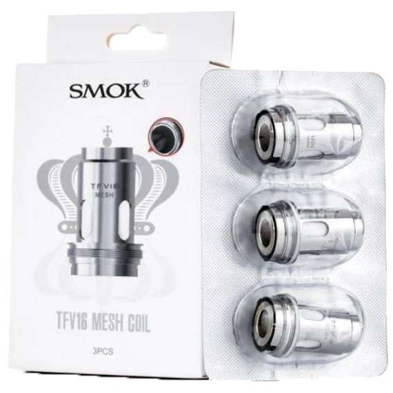 SMOK TFV16 Mesh Replacement Coils - 0.2ohm    TFV16 CONICAL MESH COIL, SINGLE COIL