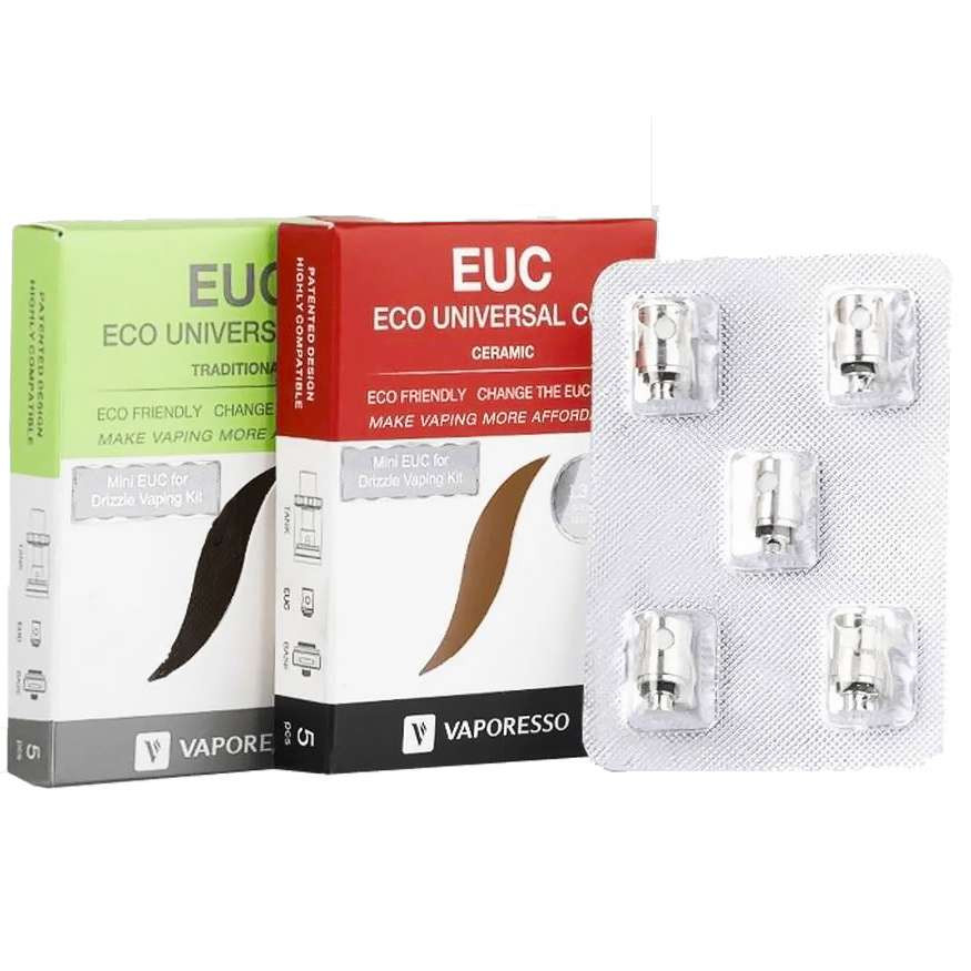 Vaporesso EUC Replacement Coils - Single, 0.3ohm CLAPTON
