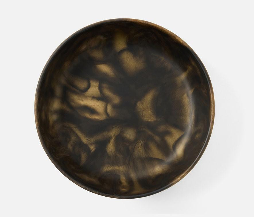 Hugo White Swirled Pinch Bowl main image 1