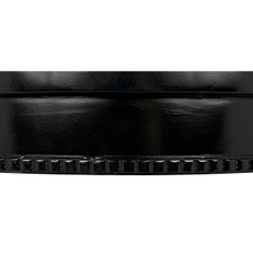 Noir Quinn Black Round End Table 