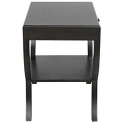 Noir Freya Pale Side Table 