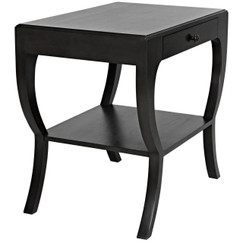 Noir Freya Pale Side Table 