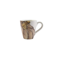 Vietri White Pumpkin Medium Mug 