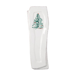 Vietri Lastra Holiday Spoon Rest 