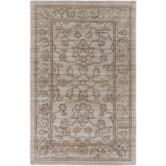 Surya Hightower Light Gray Hand Knotted Rug 