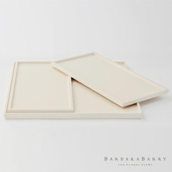 Buy Nesting Trays in Ivory Lacquer online with belleandjune.com | Decorative Trays