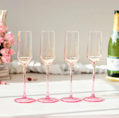 Byrdeen Flora Champagne Flute (Set of 4) 