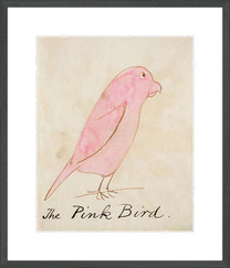 Art Classics Bridgeman The Pink Bird Framed Canvas 