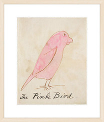 Art Classics Bridgeman The Pink Bird Framed Canvas 