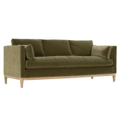 Rowe Furniture Leo Express Velvet Sofa 