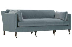 Rowe Furniture Madeline Express Velvet Sofa 