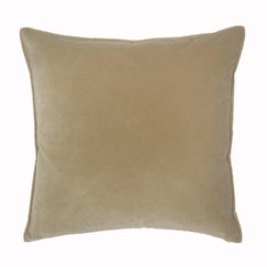 Daniel Design Studio Franklin Custard Velvet 26" Square Accent Pillow 