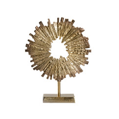 Wildwood Gold & Brown Ombre Sculpture