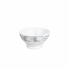 Pillivuyt Brasserie Cafe au Lait Bowl (Set of 4) 