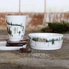 Pillivuyt Winter Décor Toulouse Tumblers (Set of 4) 