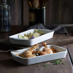 Pillivuyt Rectangular Medium Baker 