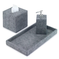 Bodrum Stingray Gray Tissue Box 
